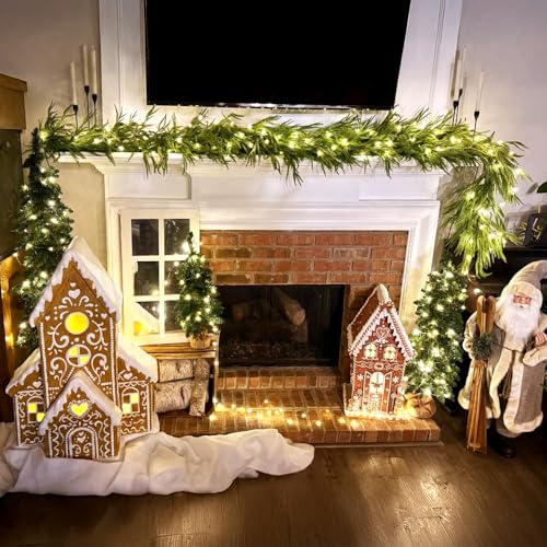 Artificial Norfolk Pine Garland 9FT for Holiday Decor D6529