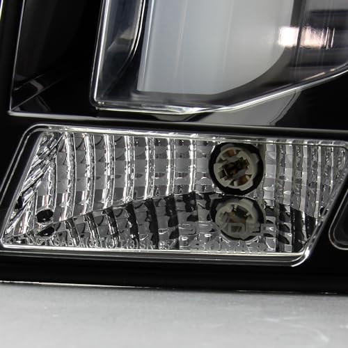 Fits 2005-2009 Ford Mustang LED Smoked Tail Lamp Brake Lights with Sequential Signal Pair F986380
