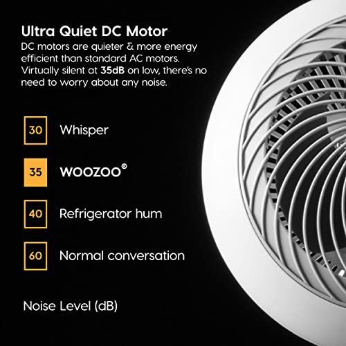 Pedestal Standing Fan with Remote, 360 Oscillating, 12 Speeds, Low Noise L865424