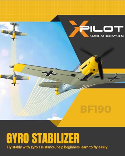 RC Plane 3 Channel Remote Control Airplane Fighter Toy, 2.4GHz 6-axis Gyro, Easy to Fly for Adults Kids Beginners Q215470