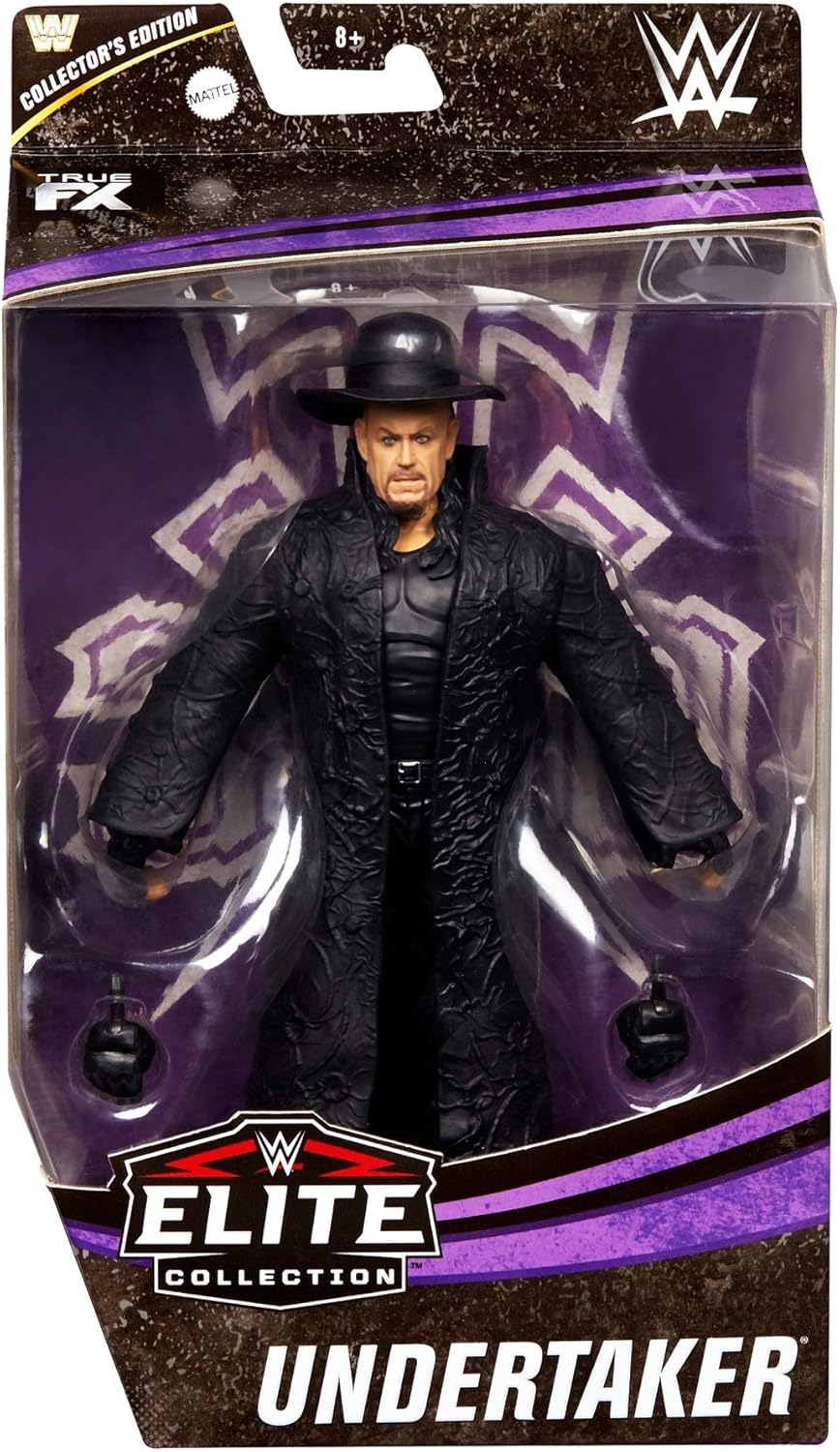 Undertaker Elite Series Deluxe Action Figure with Realistic Facial Detailing K561246