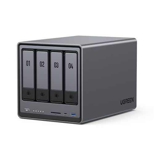 2-Bay Desktop NAS, Intel N100, 8GB DDR5 RAM, 2.5GbE, Diskless M69656