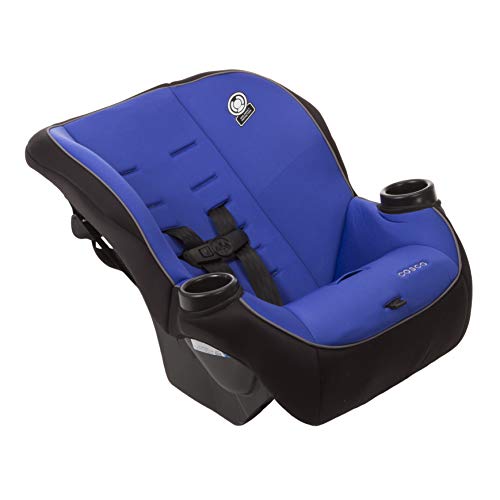 2-in-1 Convertible Car Seat, Rear-Facing 5-40 lb, Forward-Facing 22-40 lb, Up to 43 in, Blue D8789