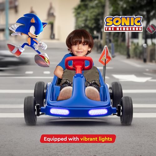 6V Electric Go Kart for Kids with Lights and Remote Control M7098