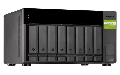 8 Bay Desktop JBOD Storage Enclosure with USB 3.2 Gen 2 Type-C R811