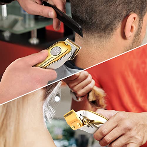 Cordless Hair Clippers for Men with LCD Display, 12-Piece Hair Beard Grooming Kit L428450