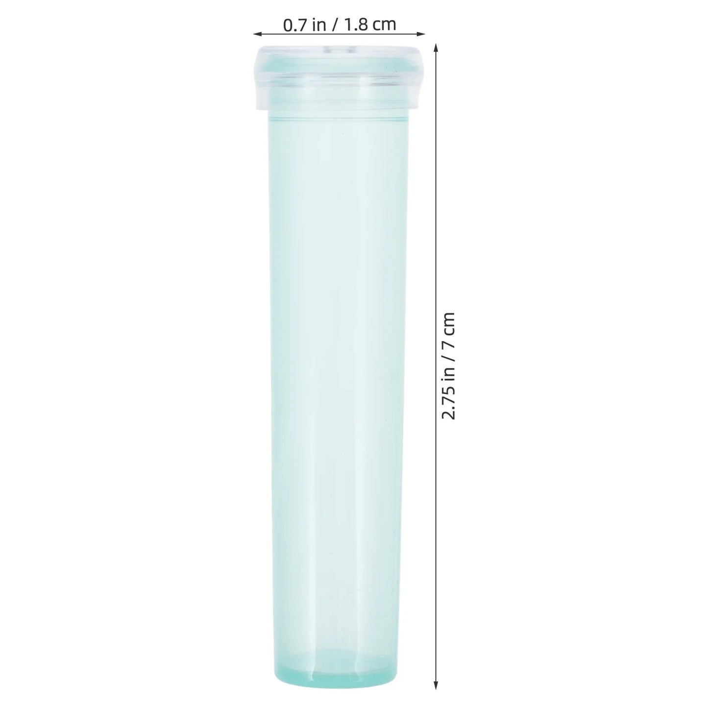 100 Pcs Water Tubes for Flowers Floral Vases Light Green I851