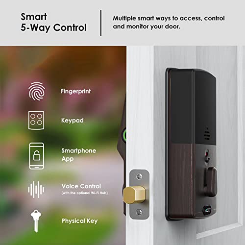 Smart Lock with Bluetooth, Keyless Entry, Touchscreen Keypad, Auto Lock P9060