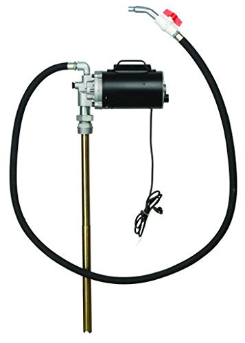 Heavy Duty Electric Oil Drum Transfer Pump with Non-Drip Valve, Self Priming, 4 GPM S37020