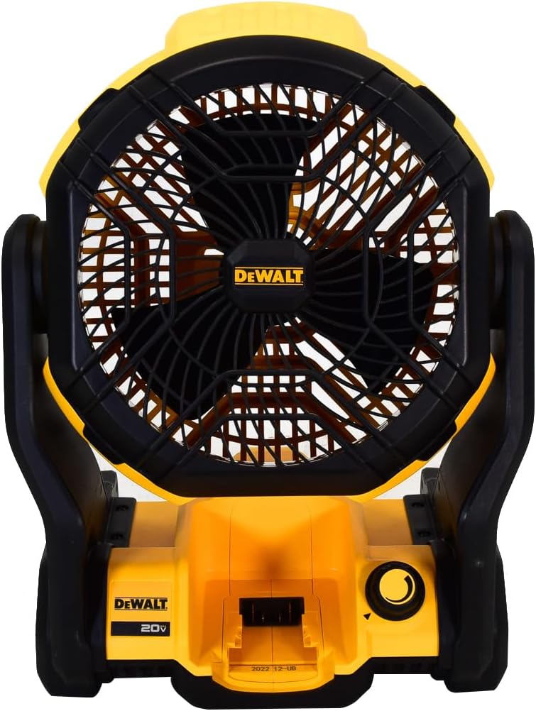 Cordless Jobsite Fan Kit with Battery and Charger V969357