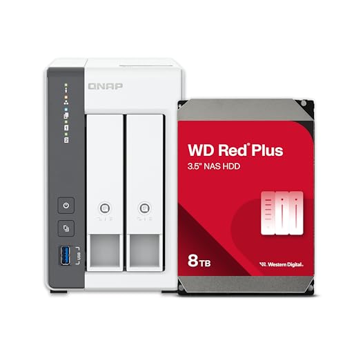 2-Bay 2.5GbE Desktop NAS with ARM Quad-Core CPU and 4GB RAM H7951