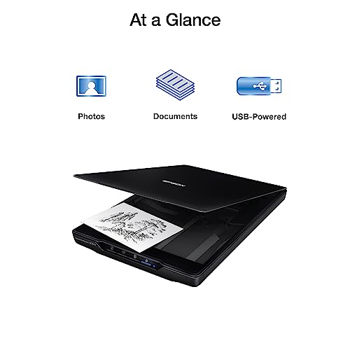 Color Photo and Document Flatbed Scanner with 4800 dpi Optical Resolution X776