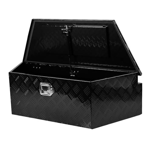 Aluminum Trailer Tongue Tool Box, 28 Inch with Lock Keys T530