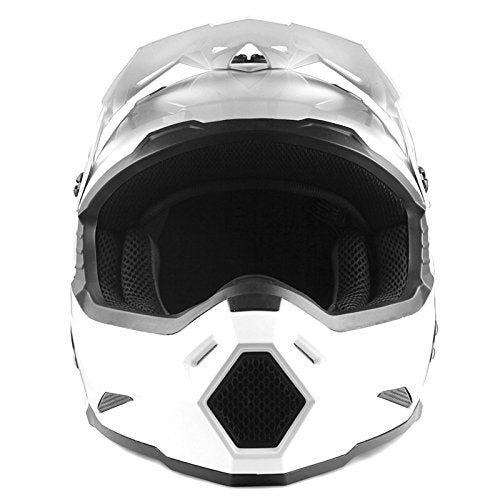 Adult Motocross Helmet Full Face Racing Style Matt Black U258