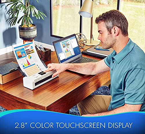 Wireless Compact Desktop Scanner with 30ppm Speed and Touchscreen G146724