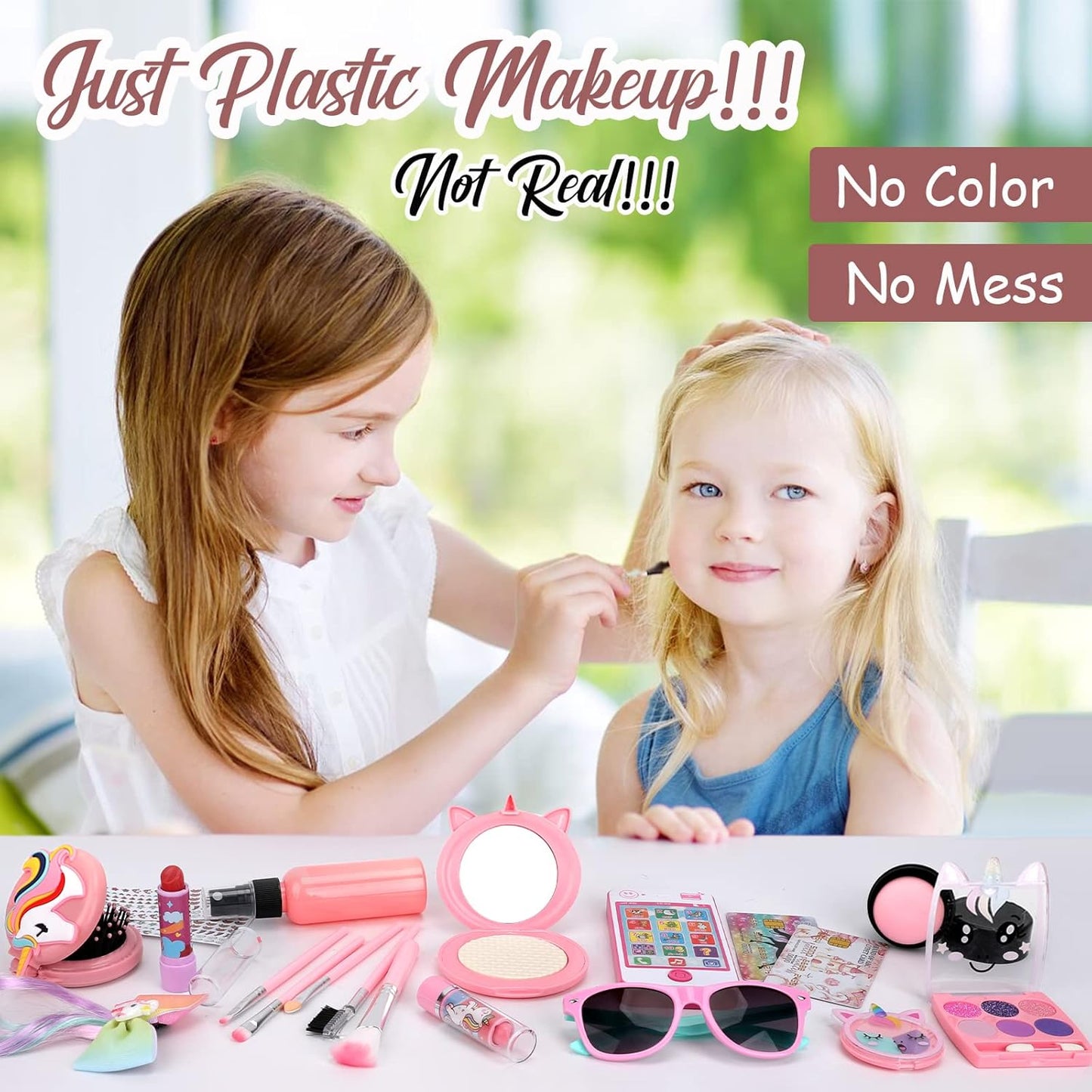 Pretend Makeup Purse Playset for Toddler Girls I897