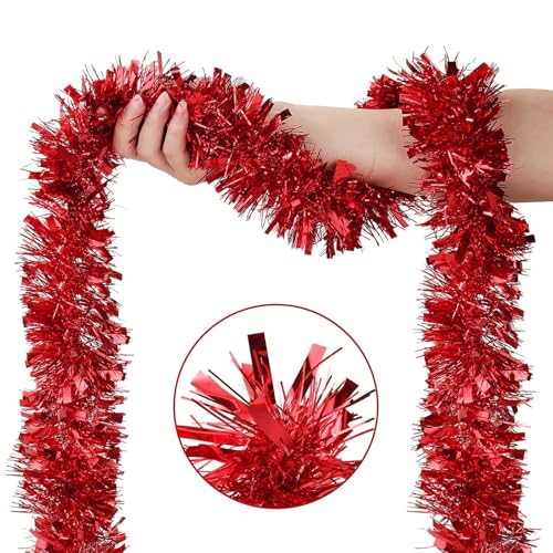 50ft Green Artificial Pine Garland for Indoor Outdoor Christmas Decor Q308536