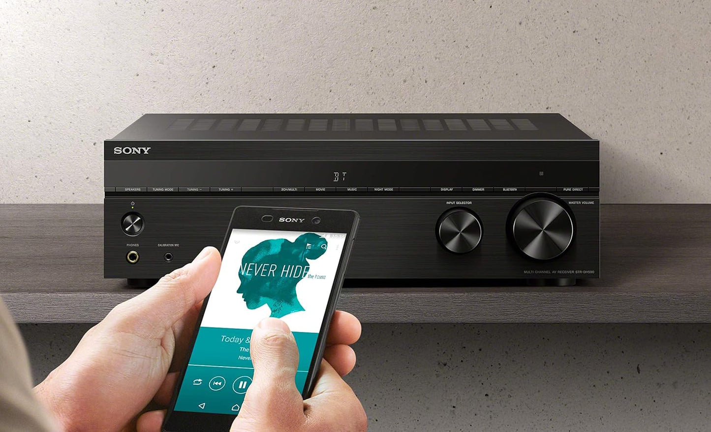 5.2 Multi-Channel 4K HDR AV Receiver with Bluetooth W140573