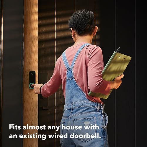 Smart Video Doorbell Camera Wired with HD Night Vision and Two-Way Talk L564