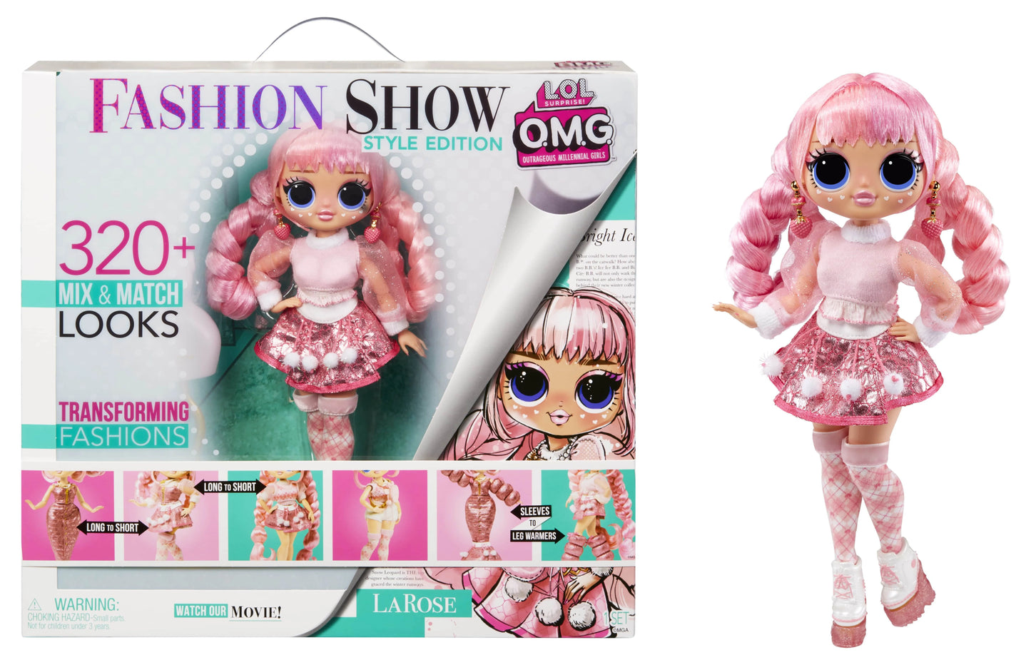 Fashion Doll with 320+ Fashion Looks C52221