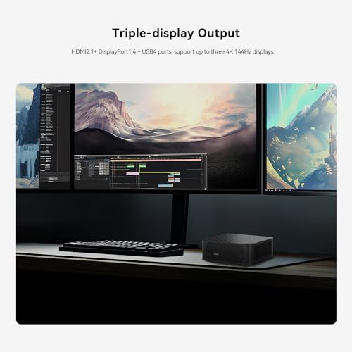 Gaming Mini PC with AMD Ryzen 9 6900HX, 32GB DDR5, 1TB SSD A389718