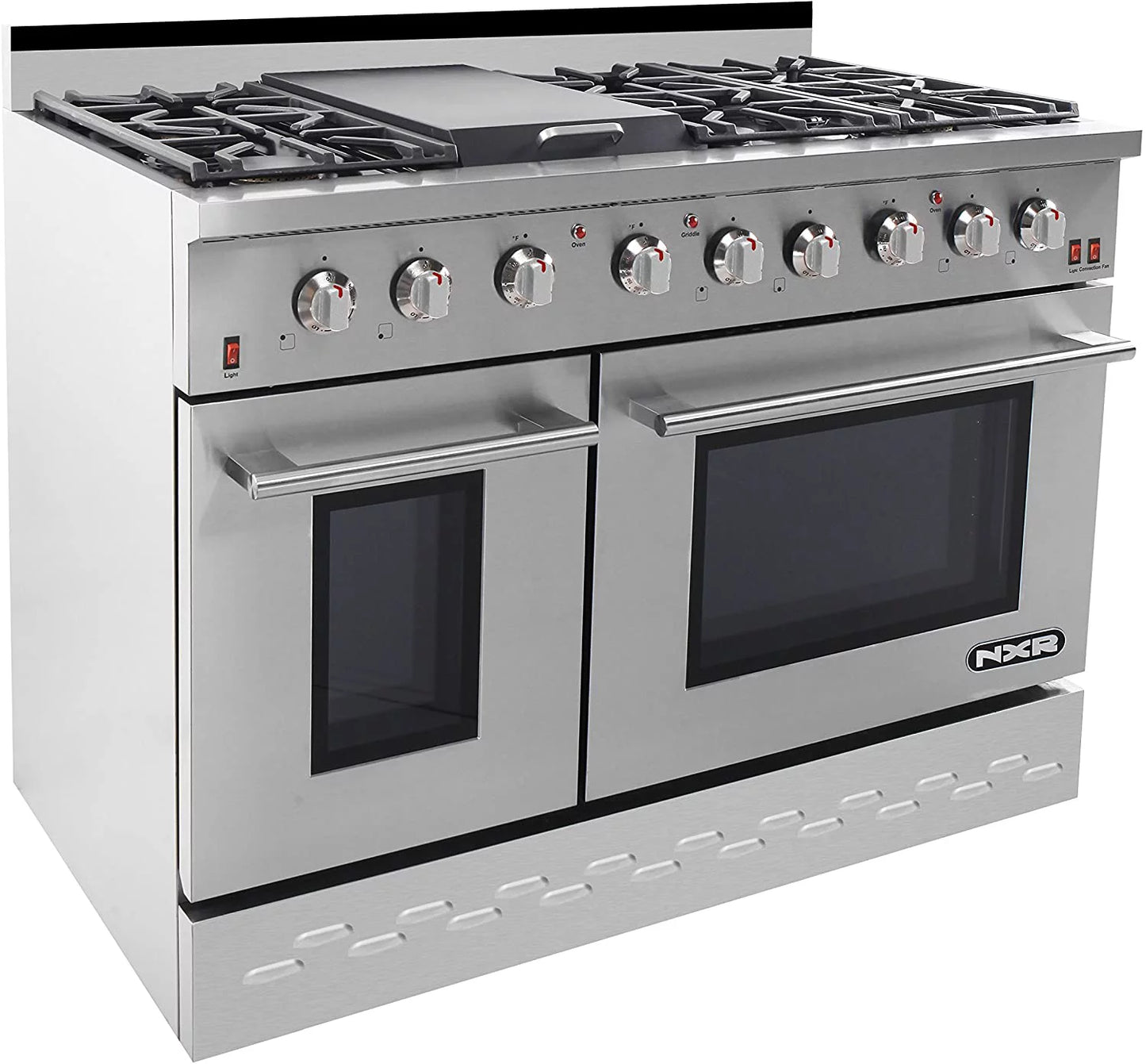 48" Stainless Steel Propane Gas Range with Convection Oven T446348