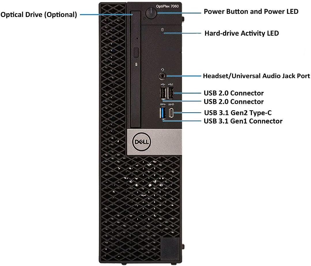 Desktop PC with Intel i7-8700, 16GB RAM, 512GB SSD, WiFi, Windows 11 Pro L96241