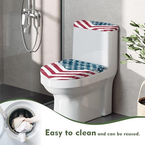 Christmas Toilet Lid and Tank Cover Set for Bathroom Decor Q334993