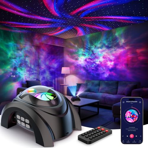 Galaxy Projector with Bluetooth Speaker and White Noise S67171