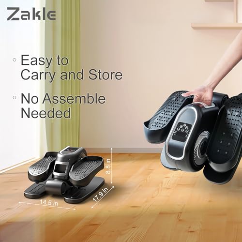 Under Desk Elliptical Machine with Remote Control and 12 Adjustable Speeds X285637