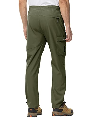 Men's Lightweight Hiking Cargo Pants Quick Dry Stretch M8341