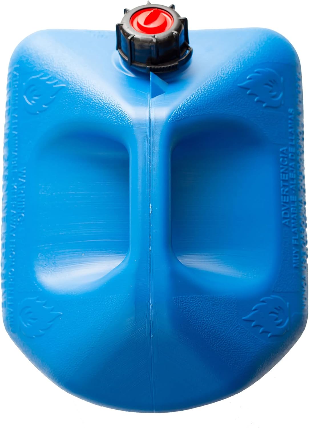 5-Gallon Kerosene Gas Can Container with Quick Spout, Blue (2 Pack) Z679509
