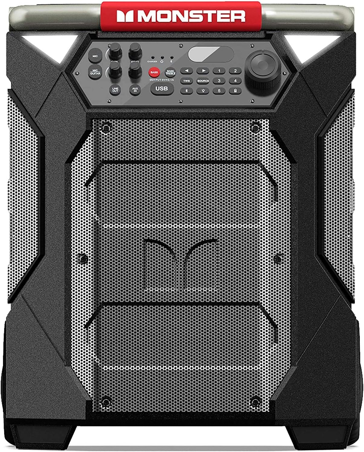 Portable Wireless Speaker, 200W, 100-Hour Playtime, IPX4 Water Resistant V1051