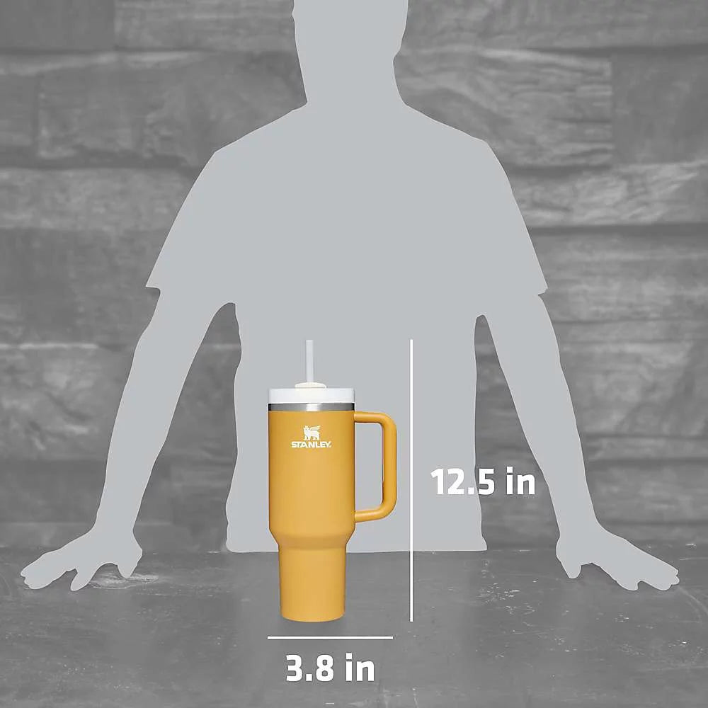 40oz Insulated Tumbler with Straw R981