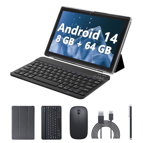 Tablet 10 Inch with Keyboard, 8GB RAM 64GB ROM K734230
