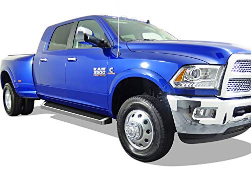 Polished Stainless Steel Running Boards for Ram 2500 3500 Mega Cab Q9648