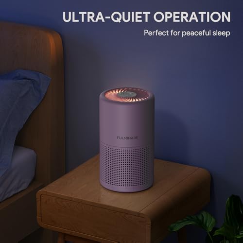 H13 True HEPA Air Purifier for Bedroom, Quiet with Night Light R447898